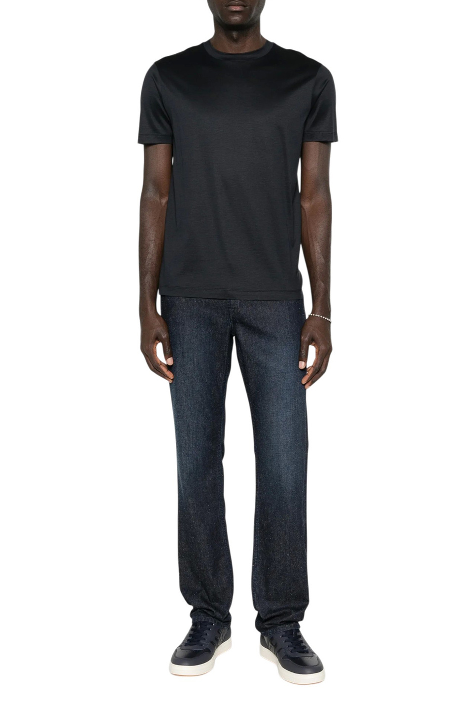 Мужской Emporio Armani Футболка однотонная (цвет ), артикул EM006691-AF10017 | Фото 3