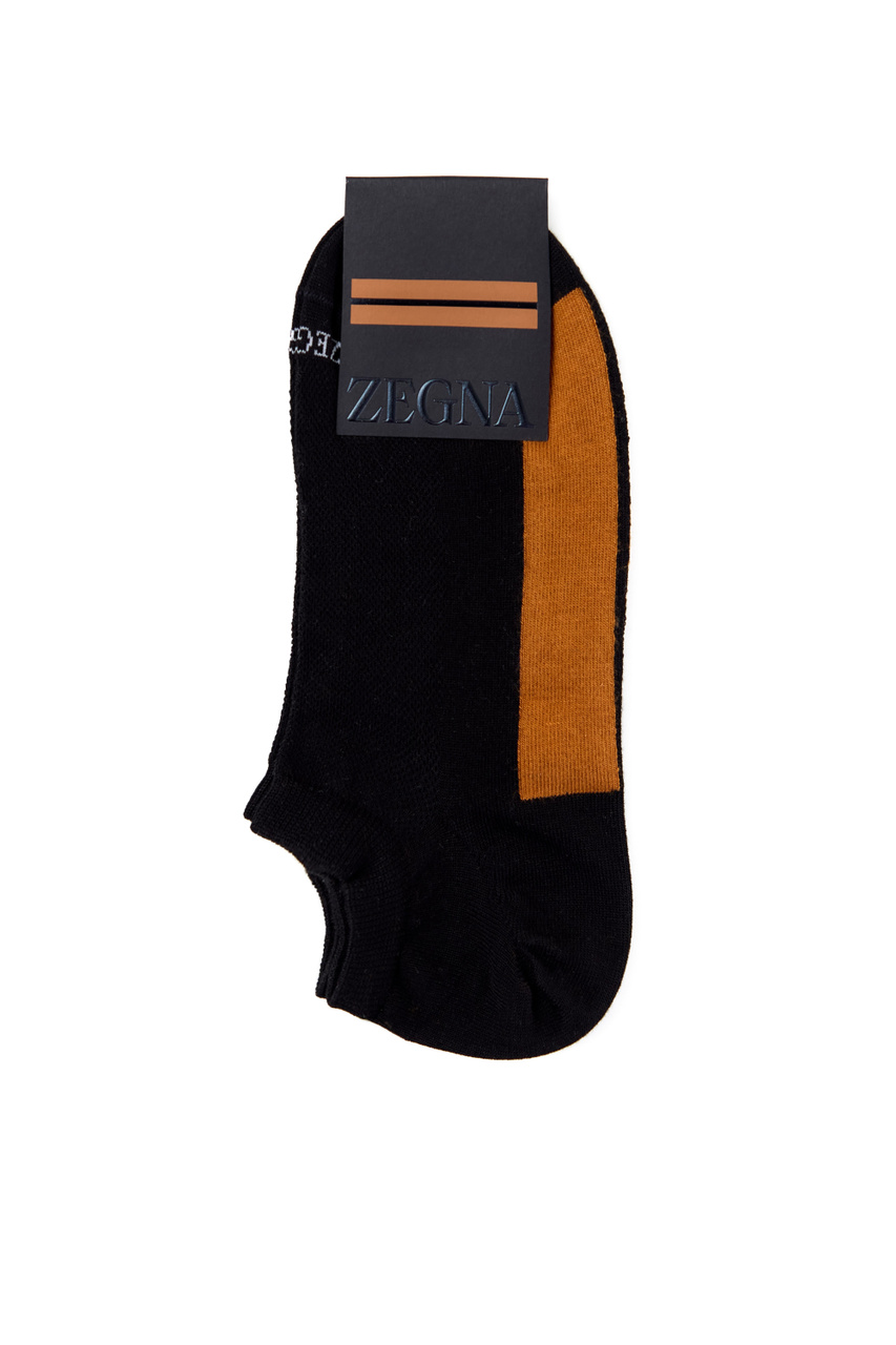 Носки с контрастными вставками|Основной цвет:Разноцветный|Артикул:N5V025900 | Фото 1