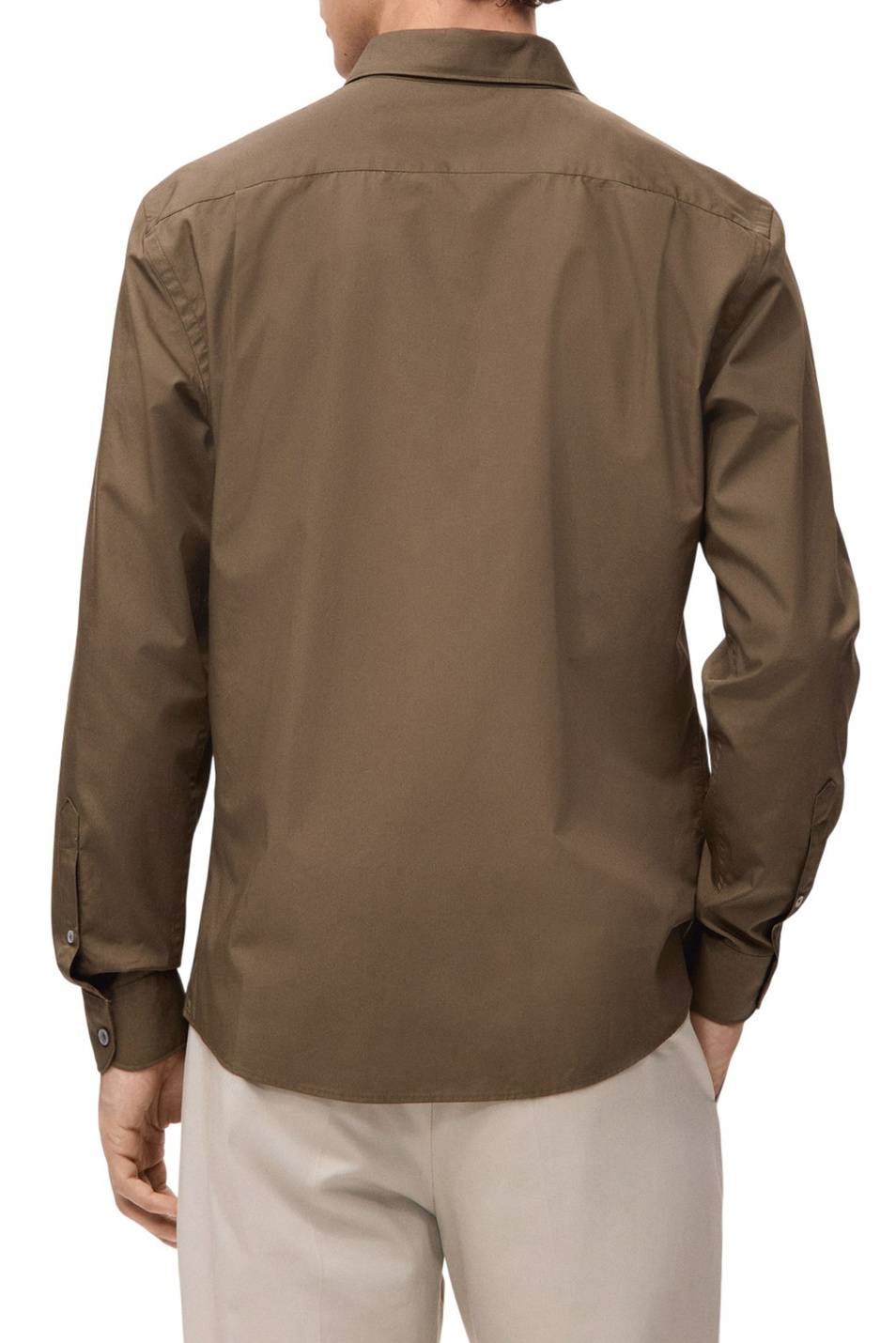 Мужской Mango Man Рубашка PLAY из хлопка (цвет ), артикул 27091290 | Фото 4