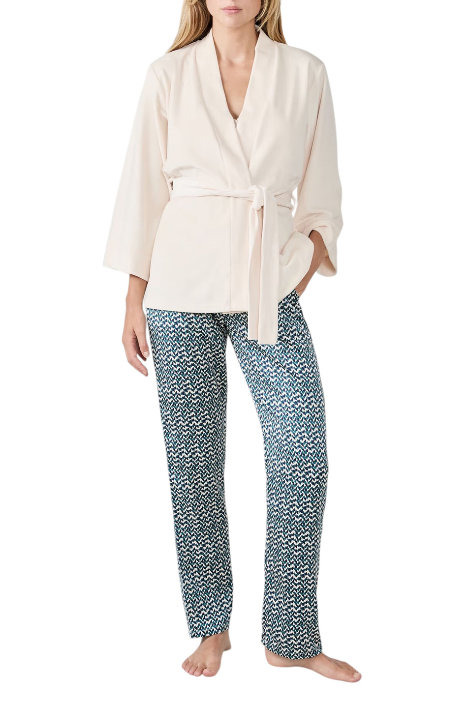 Женский Etam Костюм домашний NORIE (жакет, топ, брюки) (цвет ), артикул 6555992 | Фото 1