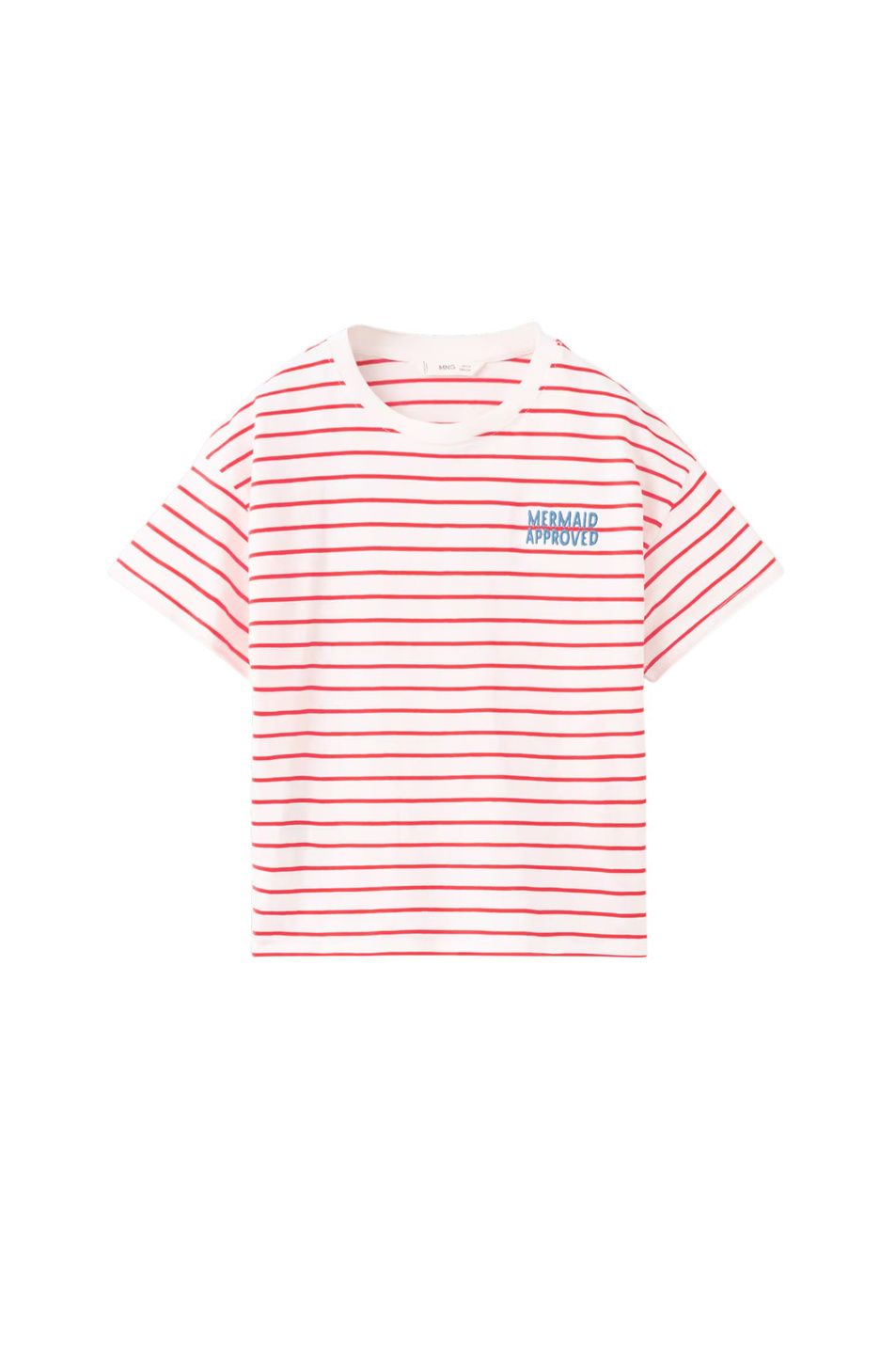 Мальчикам Mango Kids Футболка MERMAID из хлопка (цвет ), артикул 27065143 | Фото 1