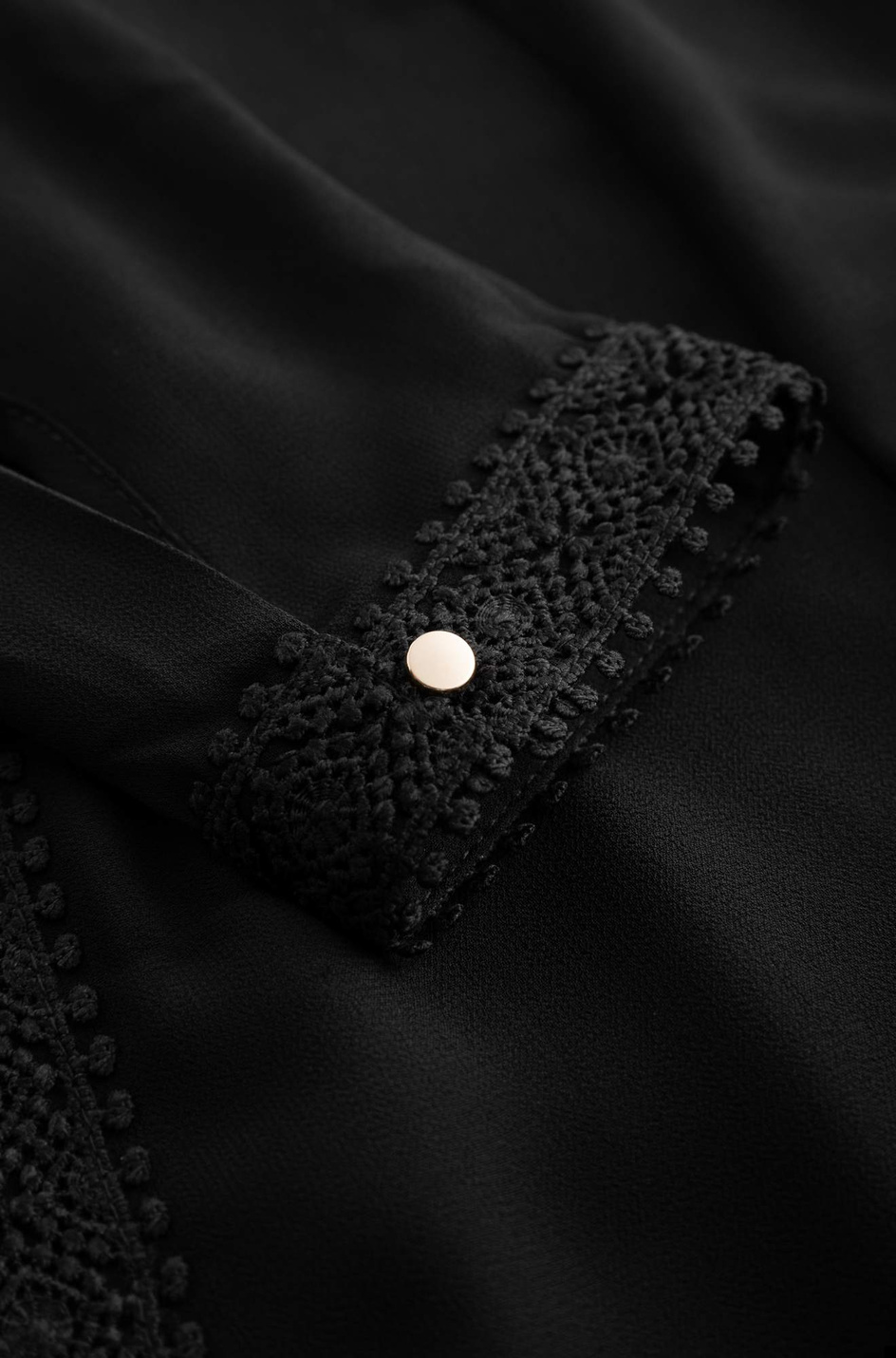 Платье с кружевом|Основной цвет:Черный Женский Orsay Платье с кружевом (цвет ), артикул 467379 | Фото 4