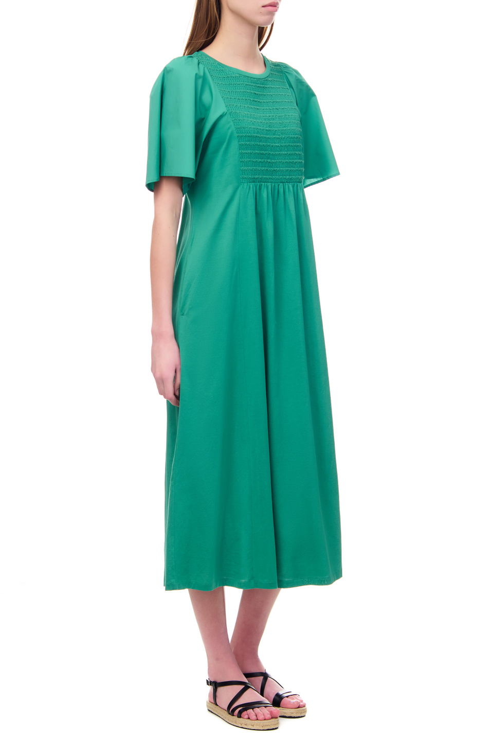 Женский Weekend Max Mara Платье KELLY из натурального хлопка (цвет ), артикул 2356210131 | Фото 3
