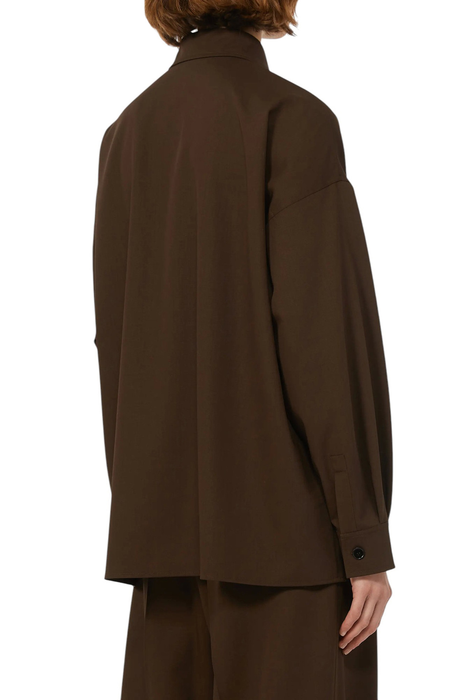 Женский Weekend Max Mara Рубашка FIRMINA из шерсти (цвет ), артикул 2525196016 | Фото 5