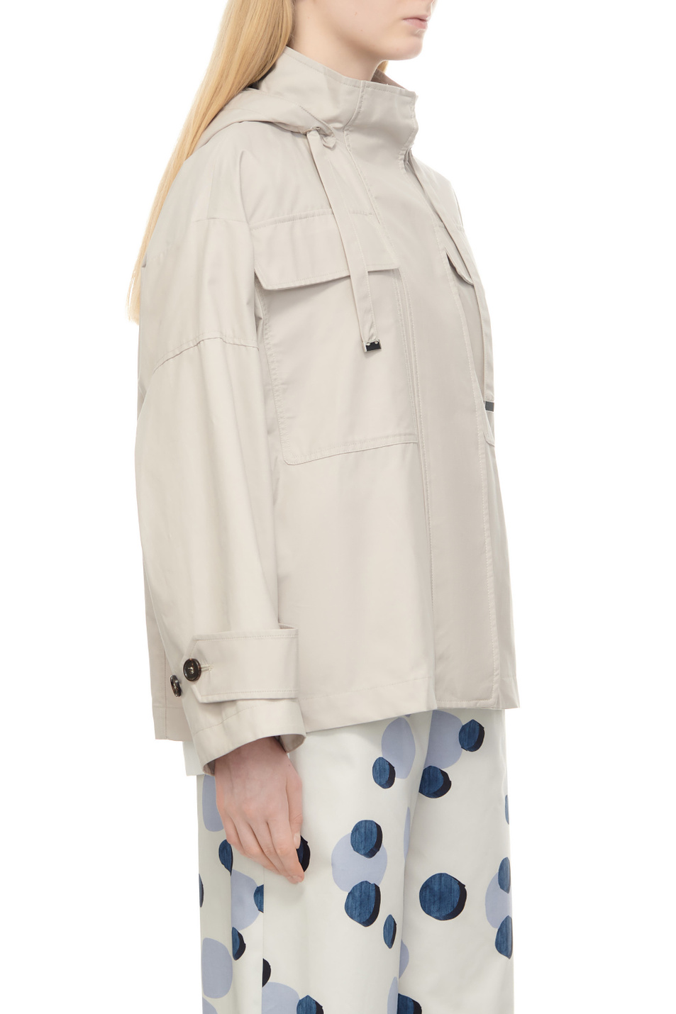 Женский Max Mara Куртка из смесового хлопка (цвет ), артикул 2419021044 | Фото 4