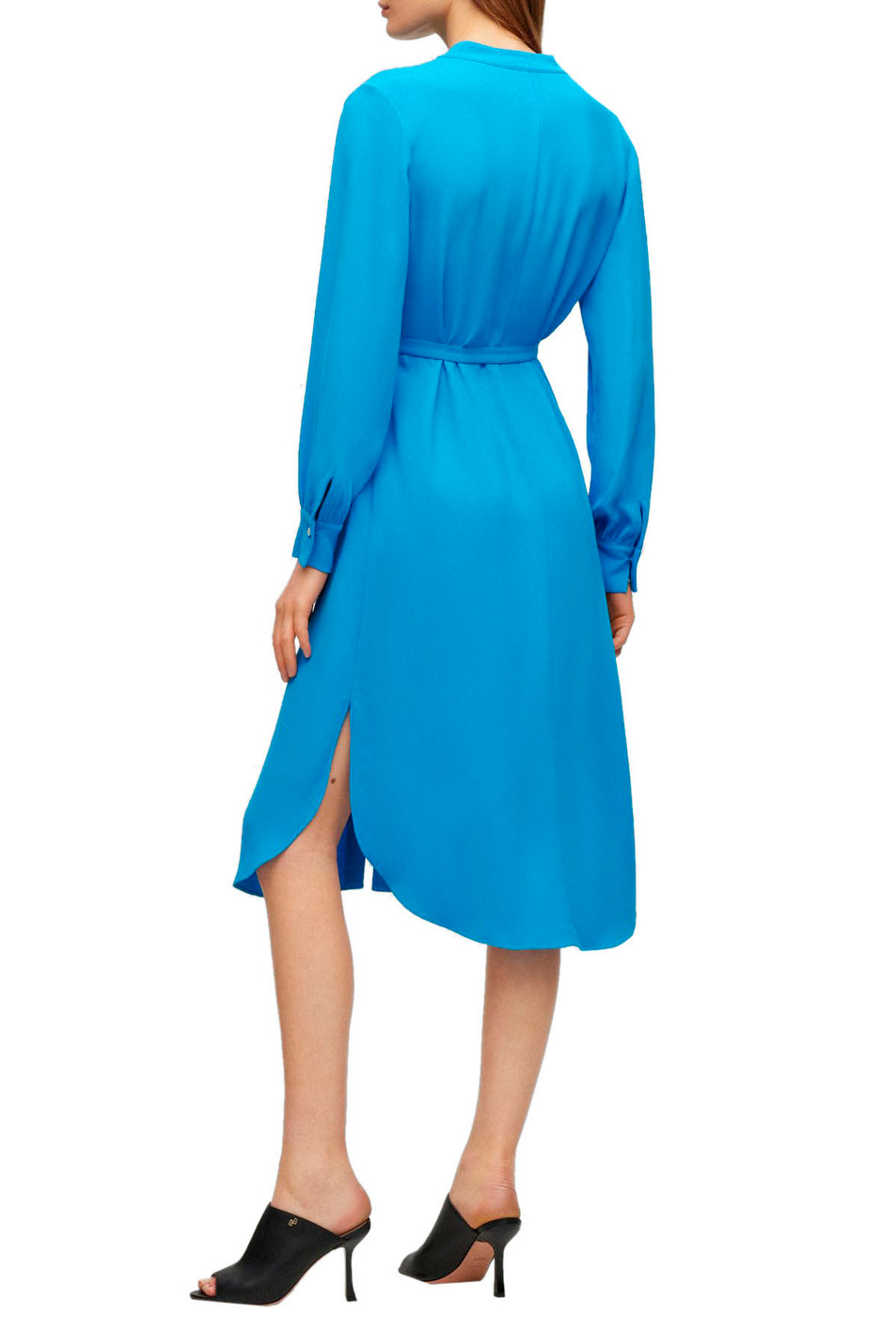 Женский BOSS Платье-рубашка с поясом (цвет ), артикул 50496388 | Фото 4