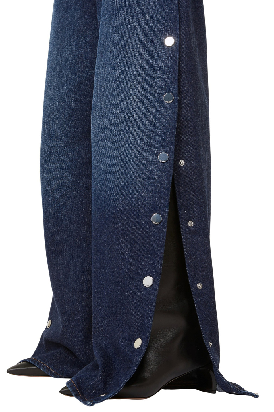 Джинсы LICHENE с отделкаой кнопками|Основной цвет:Синий Женский Sportmax Джинсы LICHENE с отделкаой кнопками (цвет ), артикул 2522186212 | Фото 5