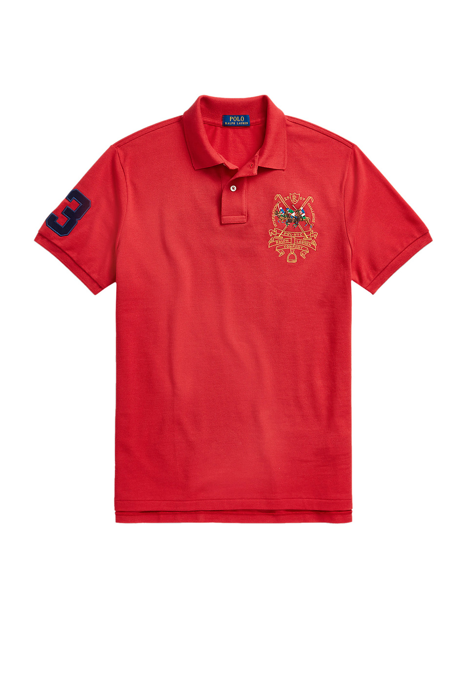 Мужской Polo Ralph Lauren Футболка поло узкого кроя (цвет ), артикул 710850303004 | Фото 1