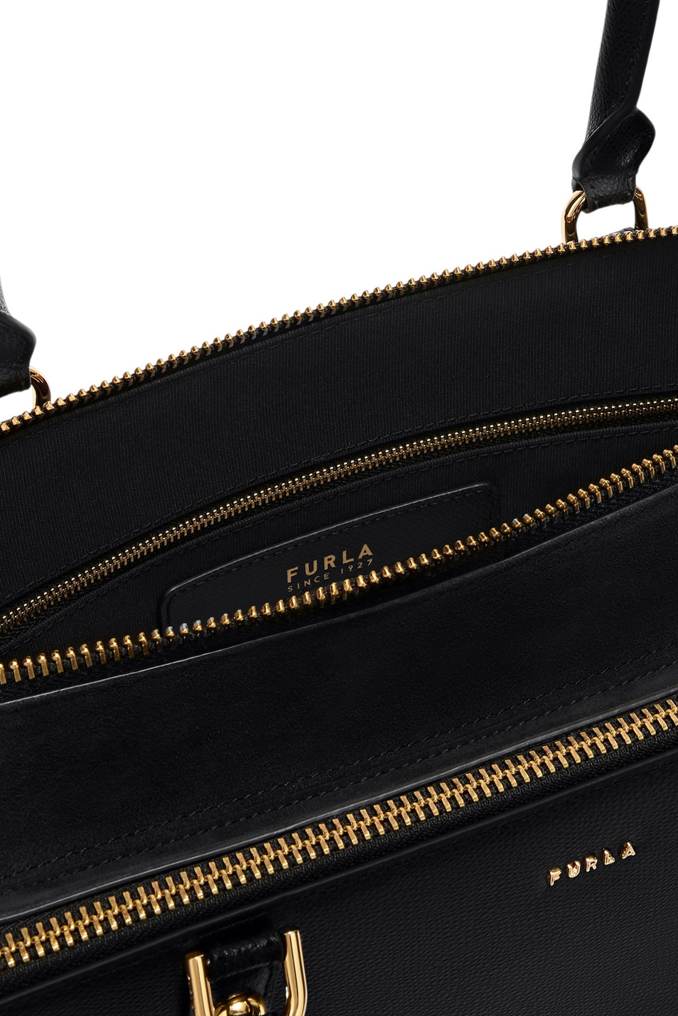 Сумка-бостон GIULIA M из натуральной кожи|Основной цвет:Черный Женский Furla Сумка-бостон GIULIA M из натуральной кожи (цвет ), артикул WB01871-BX0460 | Фото 4