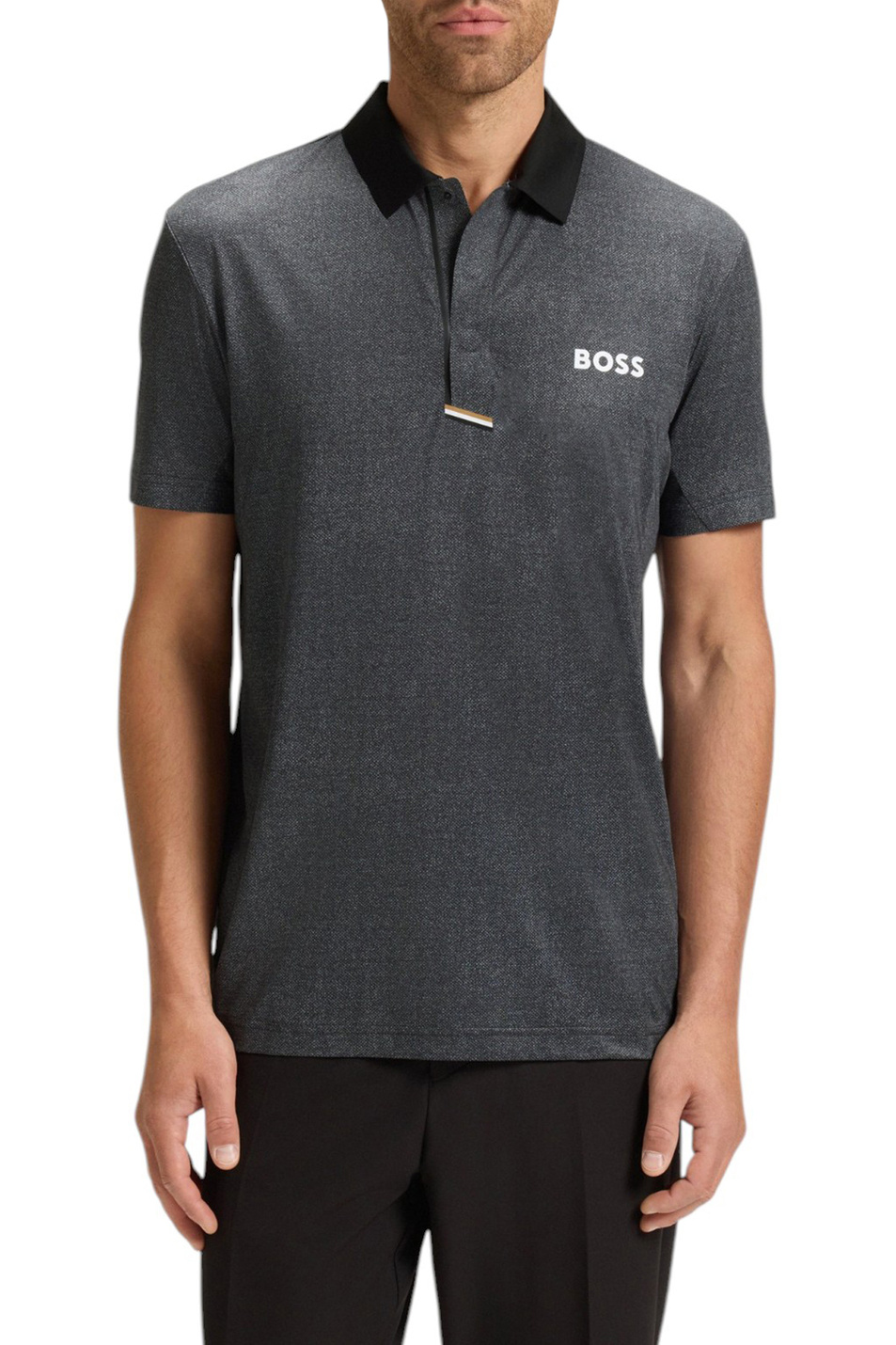 Мужской BOSS Поло Paddytech с логотипом (цвет ), артикул 50549460 | Фото 3