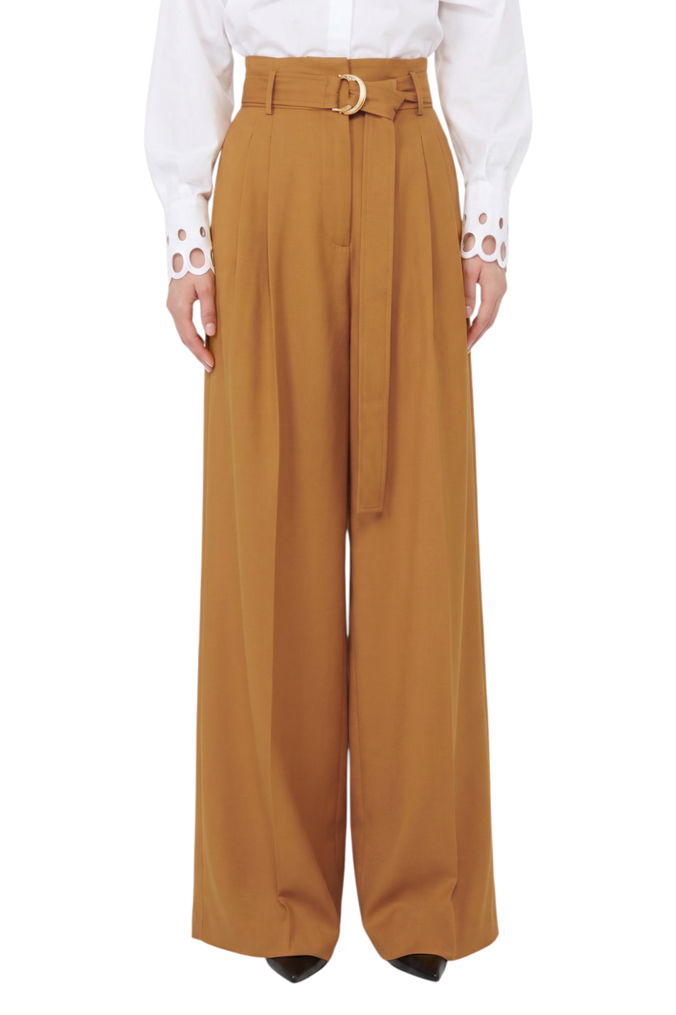 Женский Max Mara Брюки SERIO из шерсти (цвет ), артикул 2626136021 | Фото 4