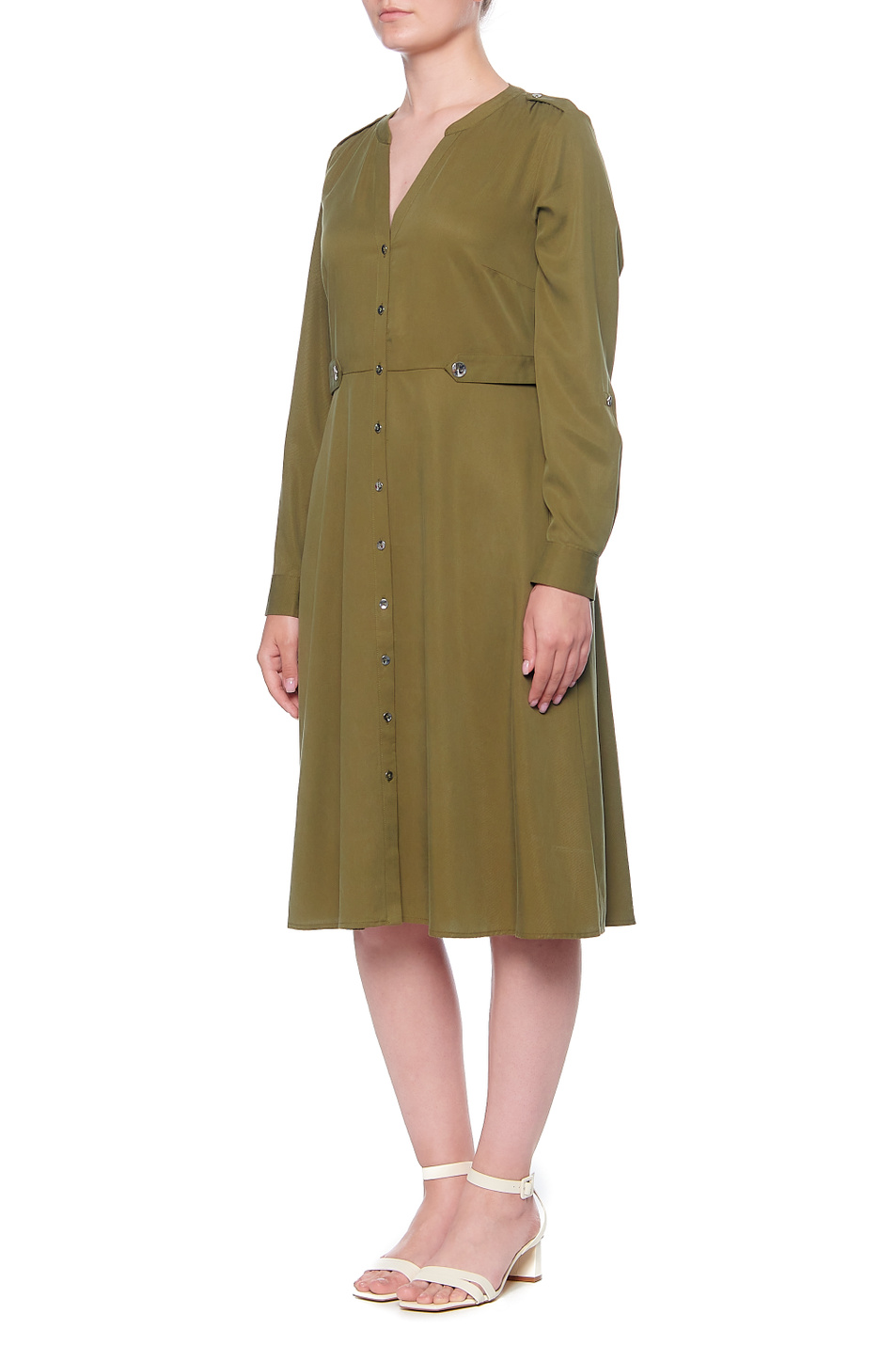 Comma Платье-рубашка из лиоцелла (цвет ), артикул 81.103.82.X008 | Фото 3