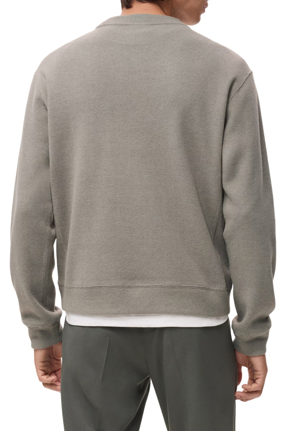 Мужской Mango Man Свитшот BESALU прямого кроя (цвет ), артикул 17007902 | Фото 4