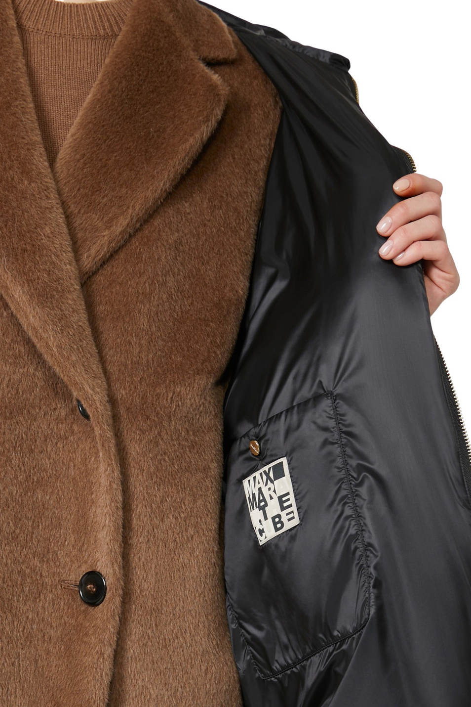 Женский Max Mara Пальто TREPAR стеганое (цвет ), артикул 2529496075 | Фото 6