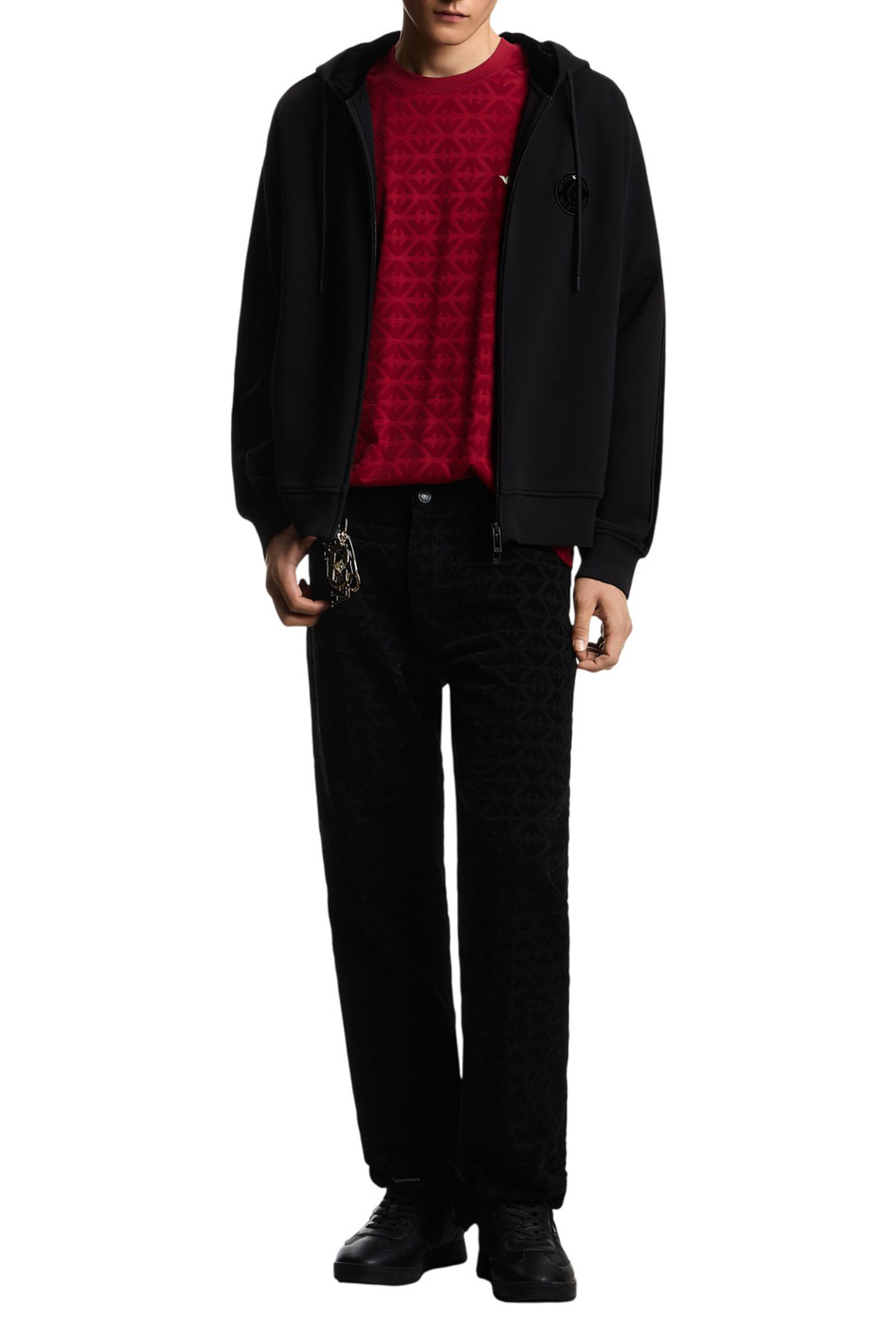 Мужской Emporio Armani Футболка с логотипом (цвет ), артикул EM005343-AF10017 | Фото 2