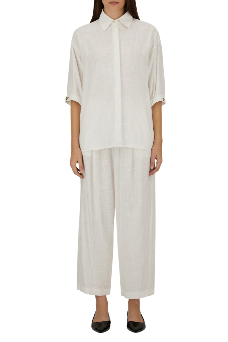 Женский Herno Брюки однотонные (цвет ), артикул PT000222D-12689 | Фото 4