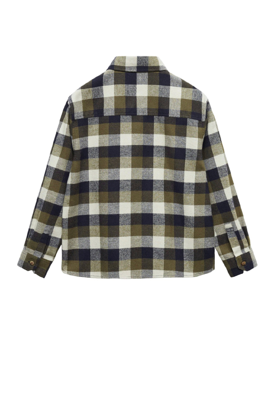 Мальчикам Mango Kids Рубашка MAX из натурального хлопка в клетку (цвет ), артикул 57067110 | Фото 2