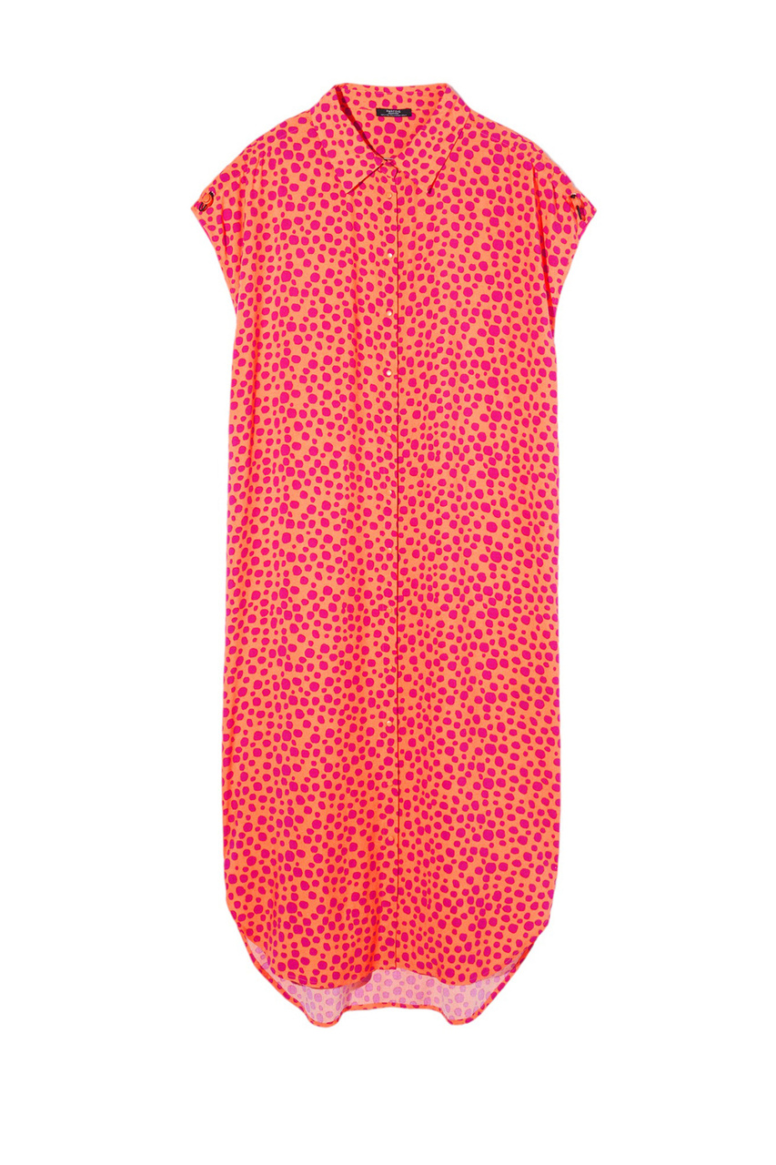 Платье с принтом|Основной цвет:Мультиколор|Артикул:211602 | Фото 1