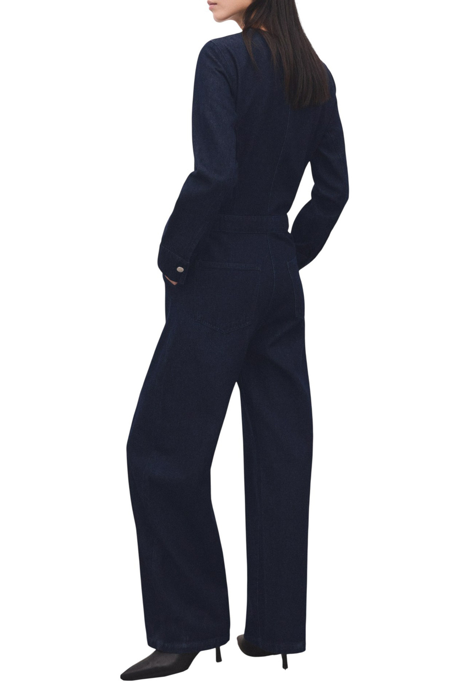 Женский Mango Комбинезон AYLIN джинсовый (цвет ), артикул 27091247 | Фото 3