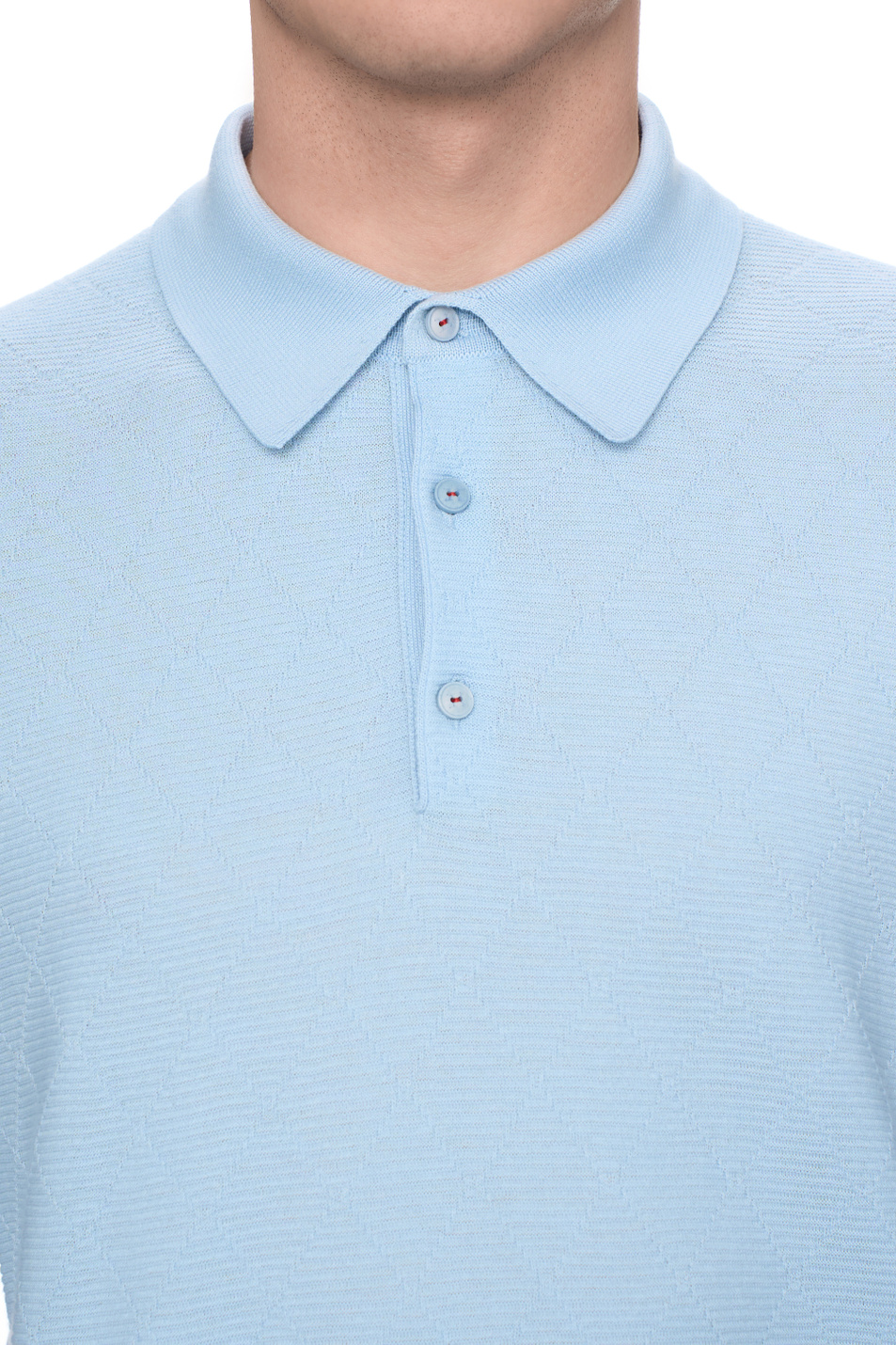 Мужской Kiton Поло из хлопка (цвет ), артикул UMK0706K286004 | Фото 6