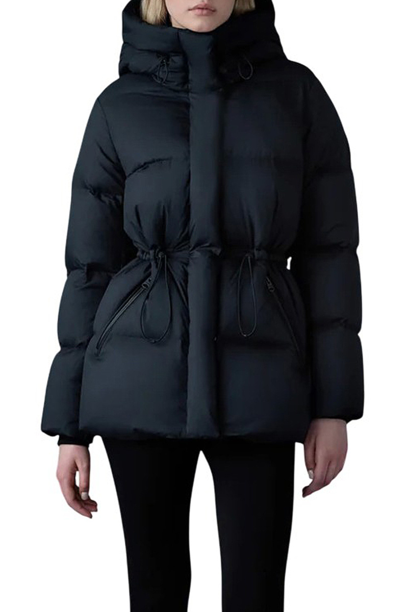 Куртка стеганая FREYA-SW с пуховым наполнителем|Основной цвет:Черный Женский Mackage Куртка стеганая FREYA-SW с пуховым наполнителем (цвет ), артикул P003115 | Фото 3