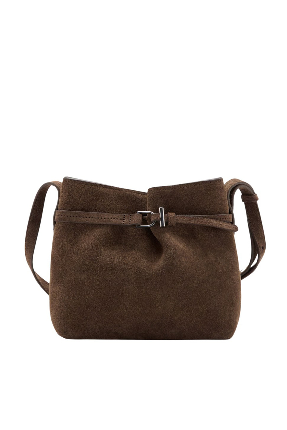 Сумка RUIRA из натуральной замши|Основной цвет:Коричневый Женский Mango Сумка RUIRA из натуральной замши (цвет ), артикул 27031213 | Фото 1