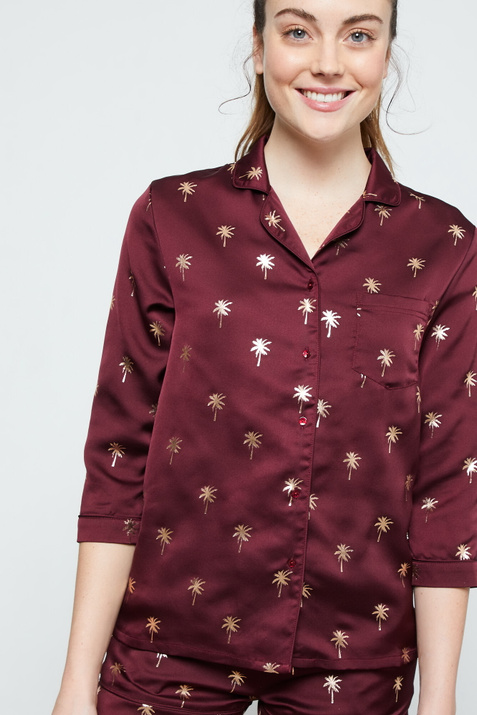 Etam Ночная рубашка на пуговицах с принтом SUNSET ( цвет), артикул 6515901 | Фото 5