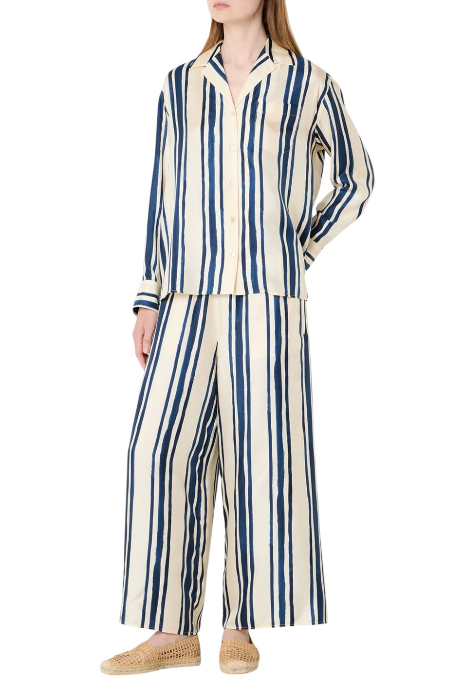 Женский Weekend Max Mara Блузка CORONA из шелка (цвет ), артикул 2625116071 | Фото 3