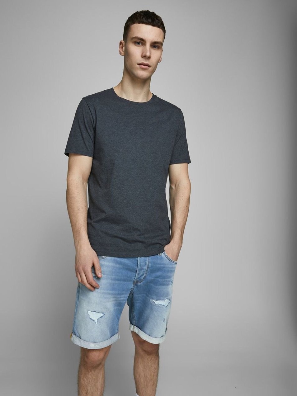 Мужской Jack & Jones Джинсовые шорты (цвет ), артикул 12166272 | Фото 6