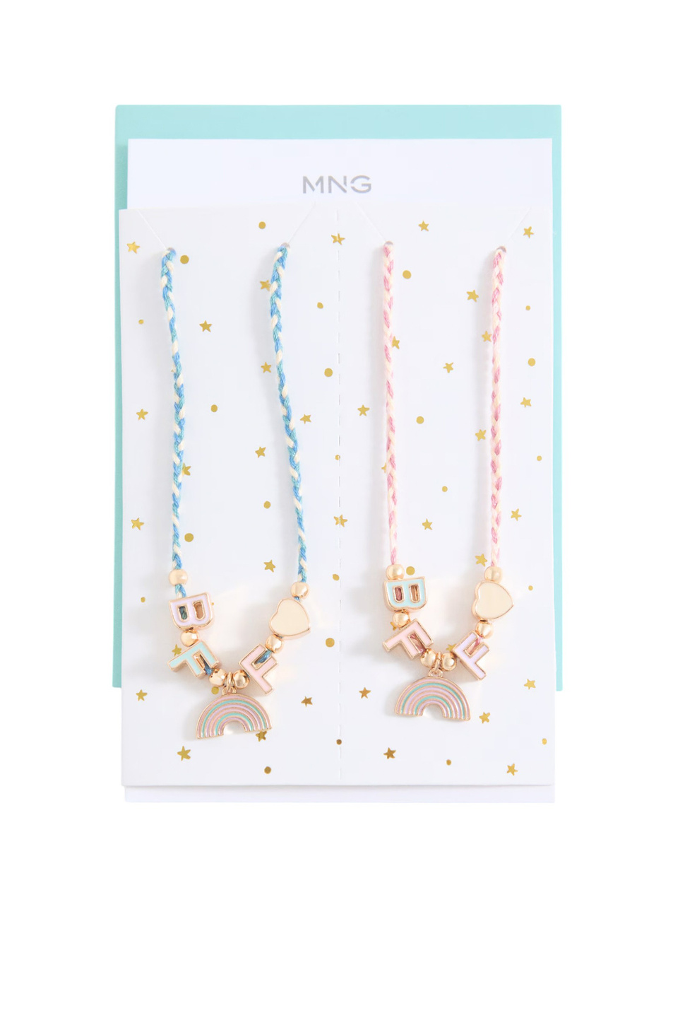 Девочкам Mango Kids Ожерелье TRAINBOW в комплекте из 2 шт (цвет ), артикул 87004806 | Фото 2