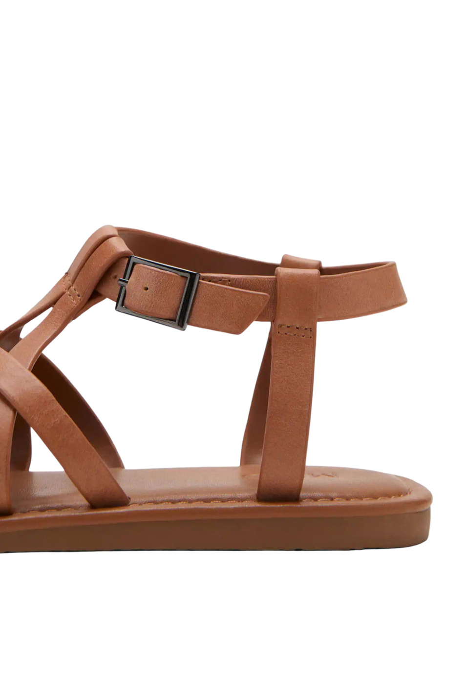 Девочкам Mango Kids Сандалии AURA из натуральной кожи (цвет ), артикул 27007905 | Фото 4