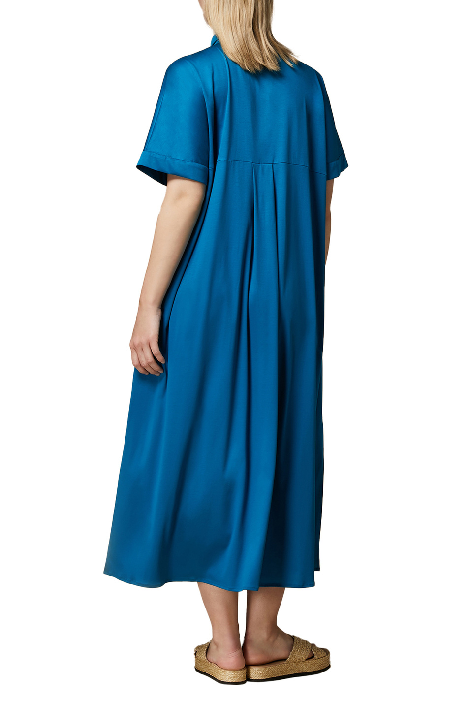 Женский Marina Rinaldi Платье OLBIA из натурального хлопка (цвет ), артикул 2418621057 | Фото 3