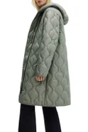 Женский Mango Пальто стеганое GAMBA с капюшоном (цвет ), артикул 57055949 | Фото 4