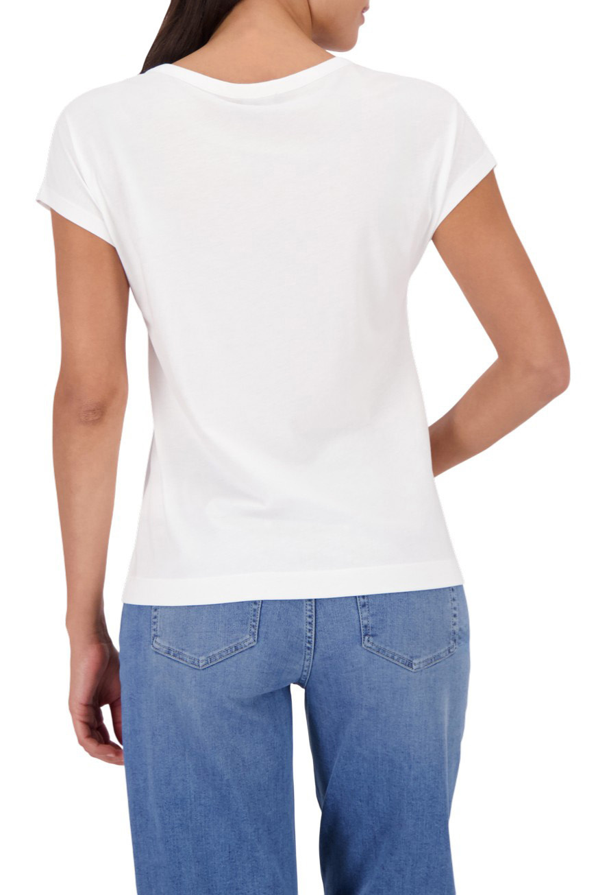 Женский Monari Футболка с отделкой стразами (цвет ), артикул 410156 | Фото 4