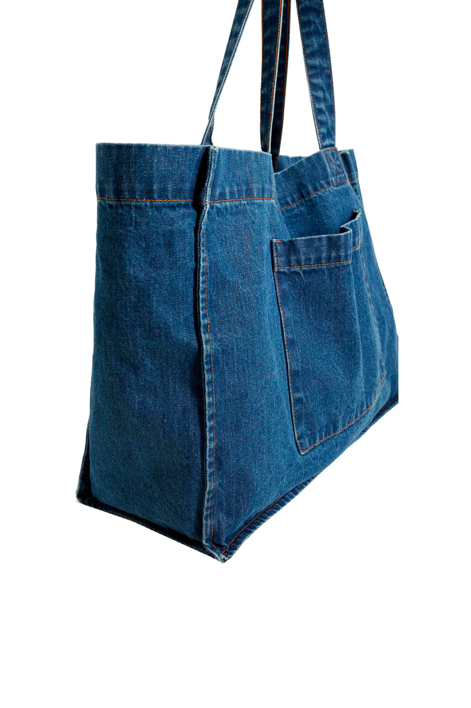 Женский Mango Джинсовая сумка-шоппер DENIM (цвет ), артикул 17075782 | Фото 2