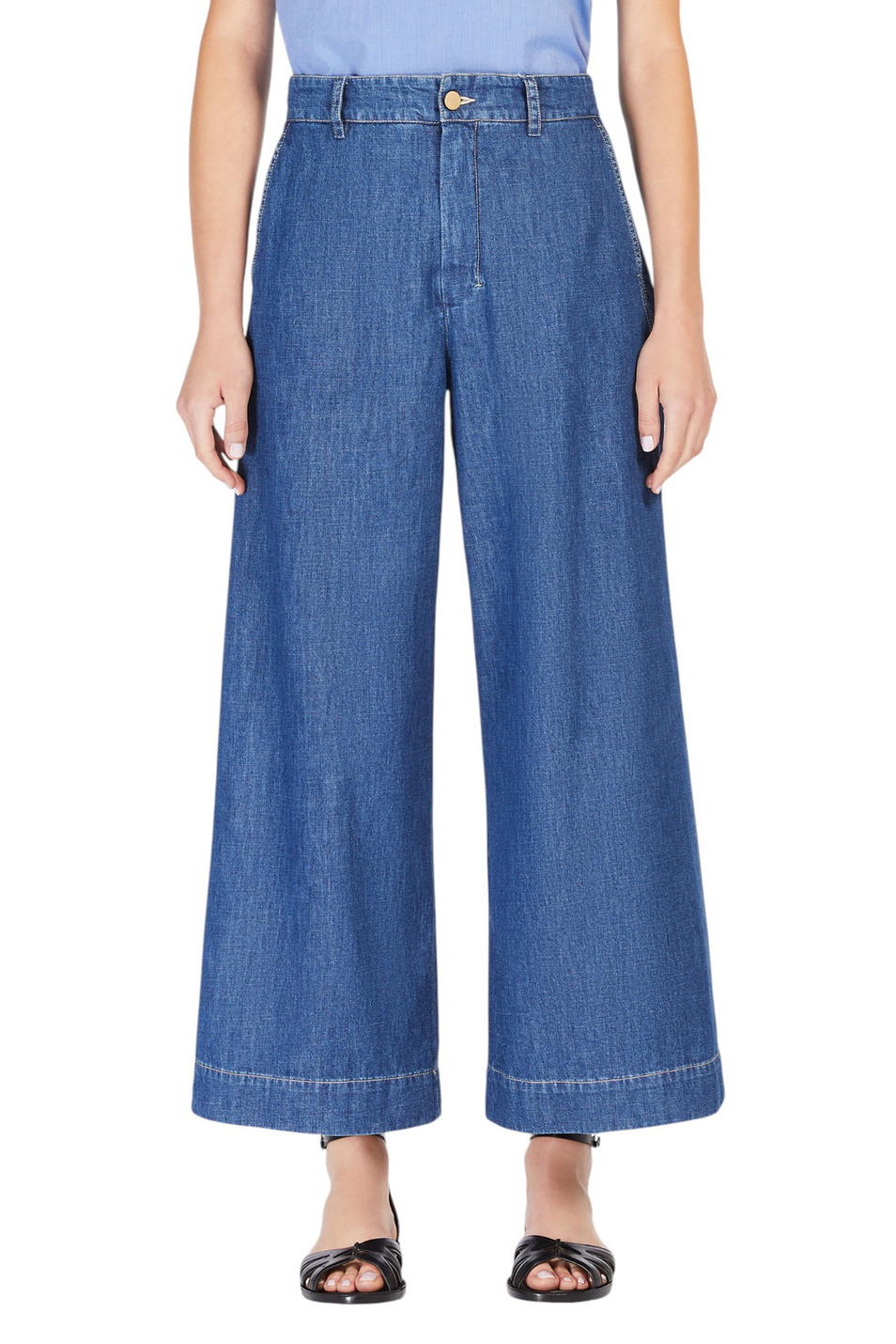 Женский Max Mara Джинсы PAUL из хлопка (цвет ), артикул 2519181023 | Фото 3
