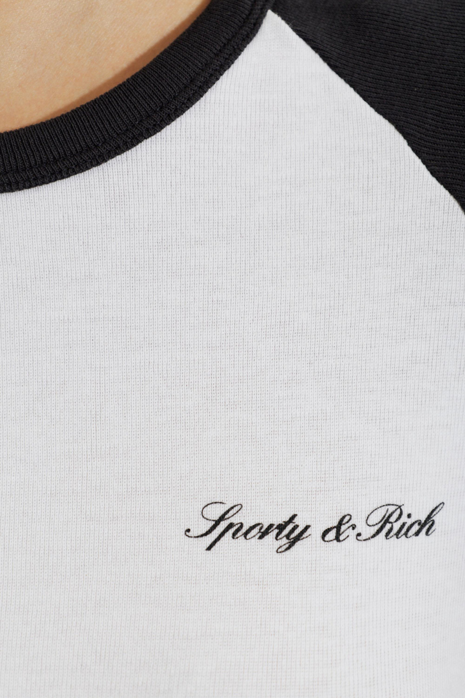 Женский Sporty & Rich Футболка Signature из хлопка (цвет ), артикул TO08471326WH09 | Фото 6