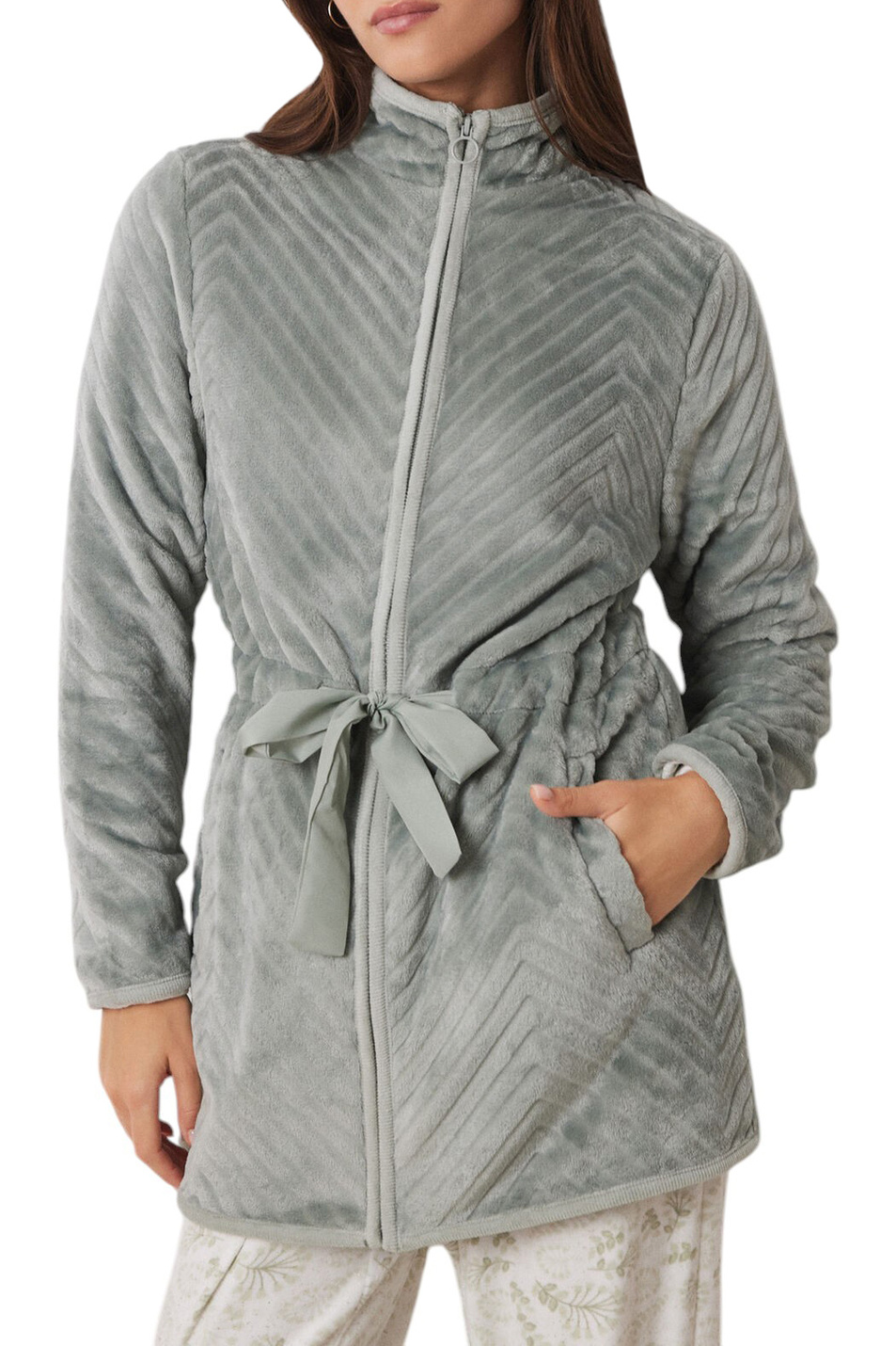 Женский Women'secret Халат на молнии (цвет ), артикул 4358735 | Фото 1