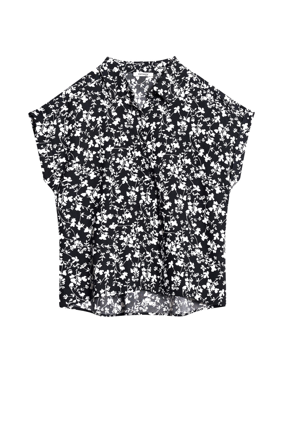 Orsay Блуза из вискозы с растительным принтом (цвет ), артикул 651083 | Фото 1