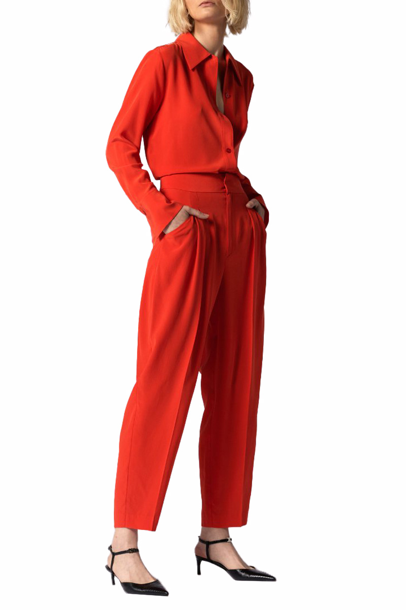 Женский Equipment Блузка LEONA из чистого шелка (цвет ), артикул T0005FQ23 | Фото 2
