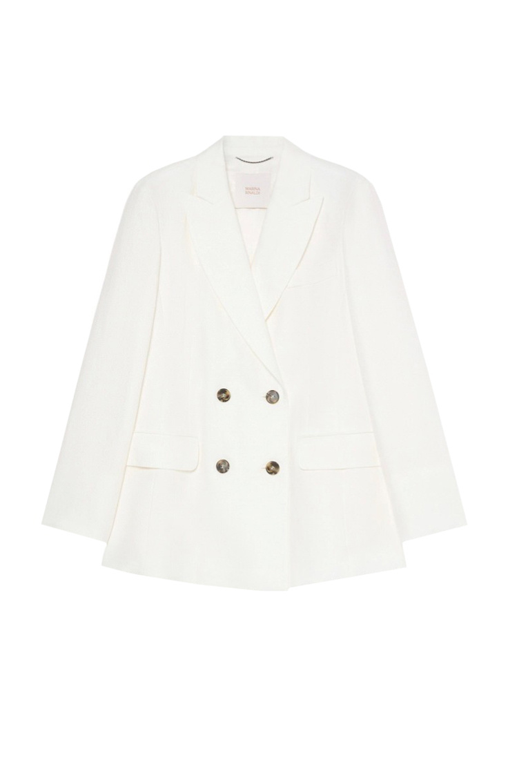Женский Marina Rinaldi Пиджак NEBBIA изо льна (цвет ), артикул 2617041052 | Фото 1