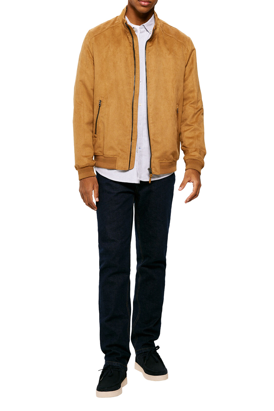 Мужской Springfield Куртка однотонная (цвет ), артикул 0487125 | Фото 2