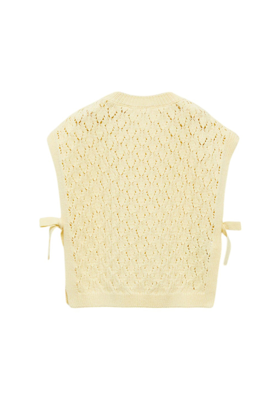Жилет LULU с завязками|Основной цвет:Желтый Малышкам девочкам Mango Kids Жилет LULU с завязками (цвет ), артикул 87084804 | Фото 3