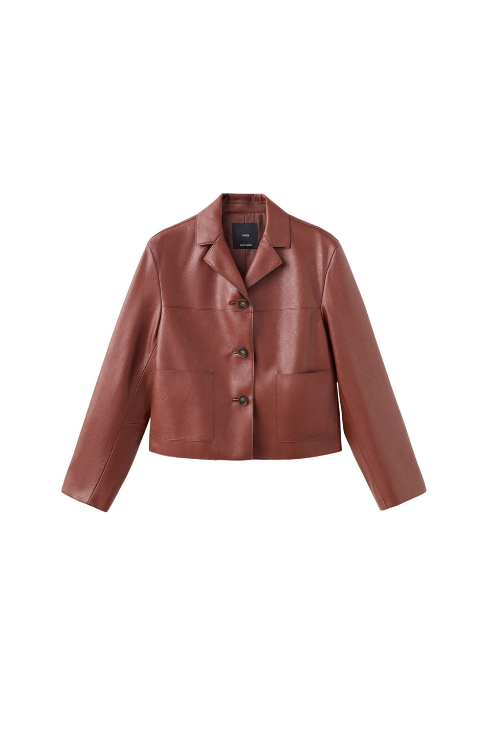 Женский Mango Куртка SABI из искусственной кожи (цвет ), артикул 27081190 | Фото 1