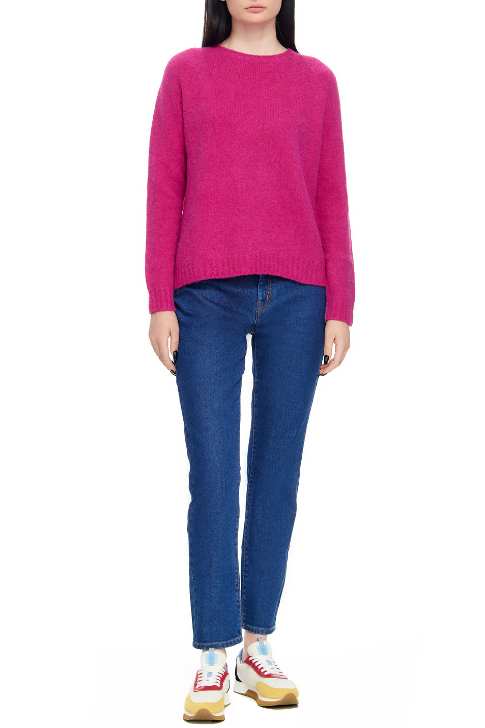Женский Weekend Max Mara Джемпер GHIACCI из смесовой пряжи альпаки (цвет ), артикул 2353661039 | Фото 2