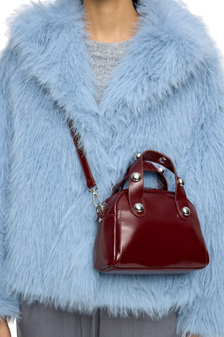 Женский Parfois Сумка-тоут из искусственной кожи (цвет ), артикул 242139 | Фото 5