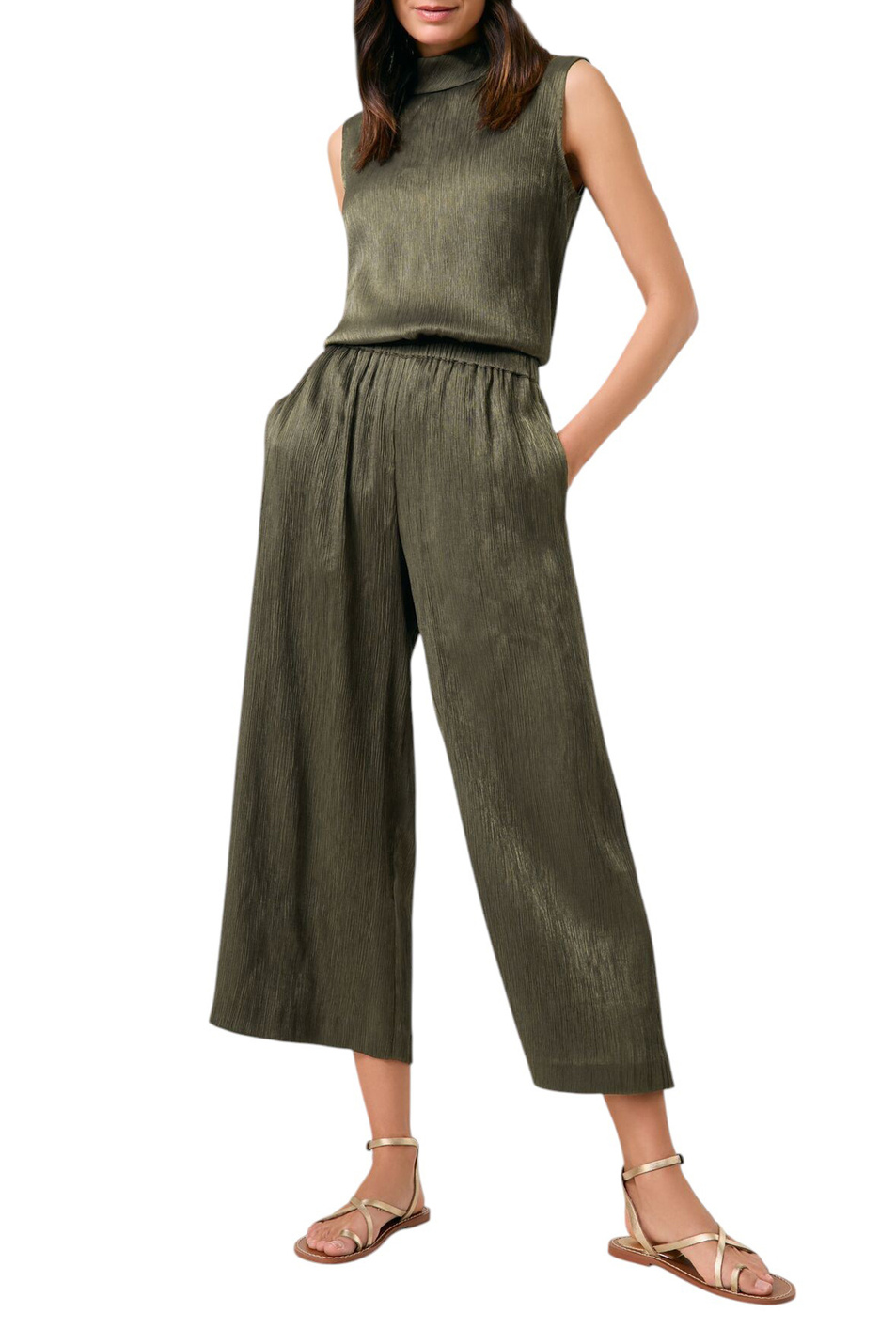 Женский Gerry Weber Брюки с эластичным поясом (цвет ), артикул 520021-31230 | Фото 3