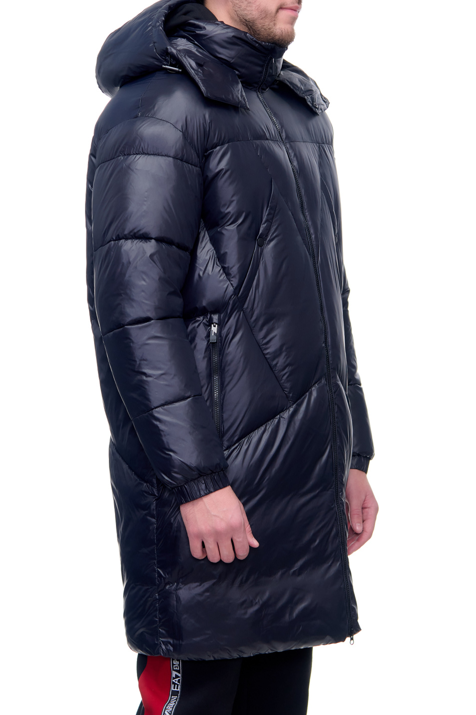 EA7 Удлиненная куртка с карманами на молнии (цвет ), артикул 6KPK05-PNR4Z | Фото 4