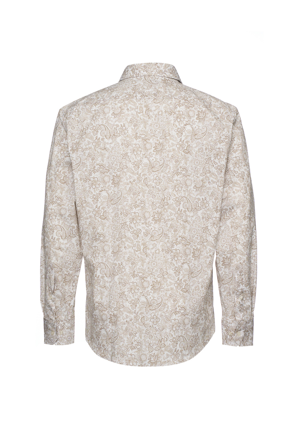 Рубашка H-JOE с принтом|Основной цвет:Бежевый Мужской BOSS Рубашка H-JOE с принтом (цвет ), артикул 50555942 | Фото 2