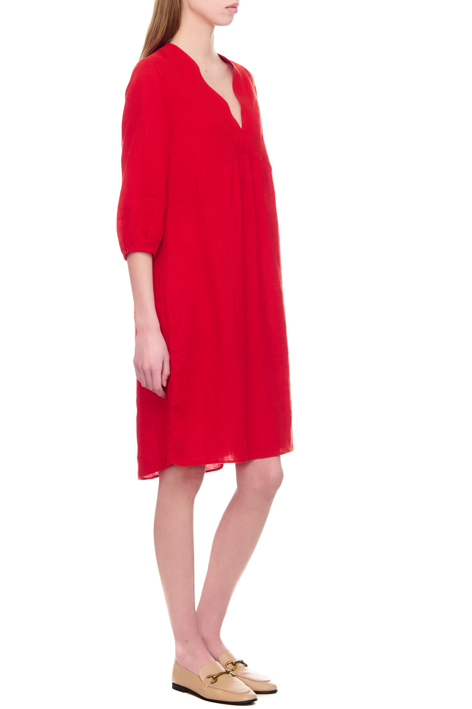 Женский Gerry Weber Платье из чистого льна (цвет ), артикул 885002-66435 | Фото 4